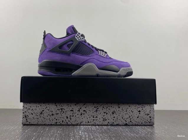 Bmlin Scott Jordan Air 4 x Suede Purple Travis 0720